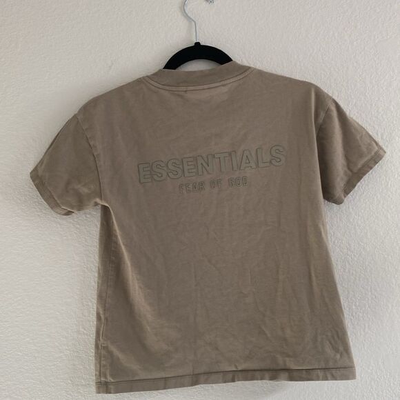 Essentials Fear Of God Short Logo Short Sleeve Top - Picture 7 of 9